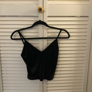 Brandy Melville velvet tank